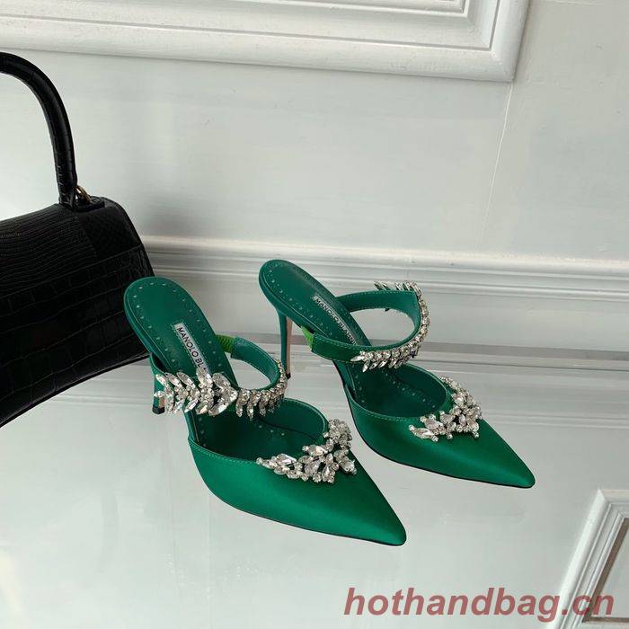 Manolo Blahnik Shoes MBS00012 Heel 9.5CM